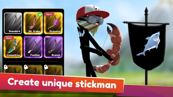 Stickman Archer ऑनलाइन MOD