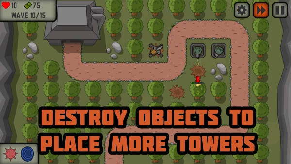 सामरिक युद्ध: टॉवर रक्षा खेल MOD